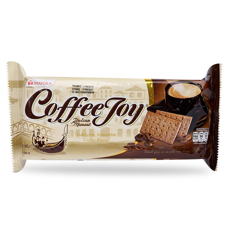 Bánh Quy Với Cà Phê Hảo Hạng Coffee Joy 142G