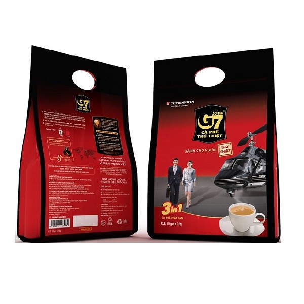 Cà Phê G7 3In1 16G Bịch 50 Tuýp
