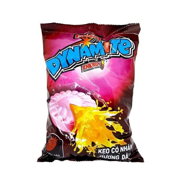 Kẹo Dynamite Tăng Lực Có Nhân Hương Dâu 330G