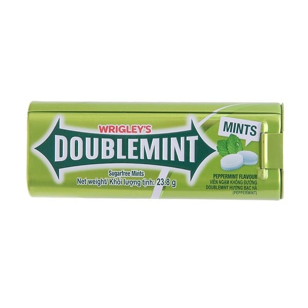 Kẹo Ngậm Doublemint Peppermint Túyp 35 Viên