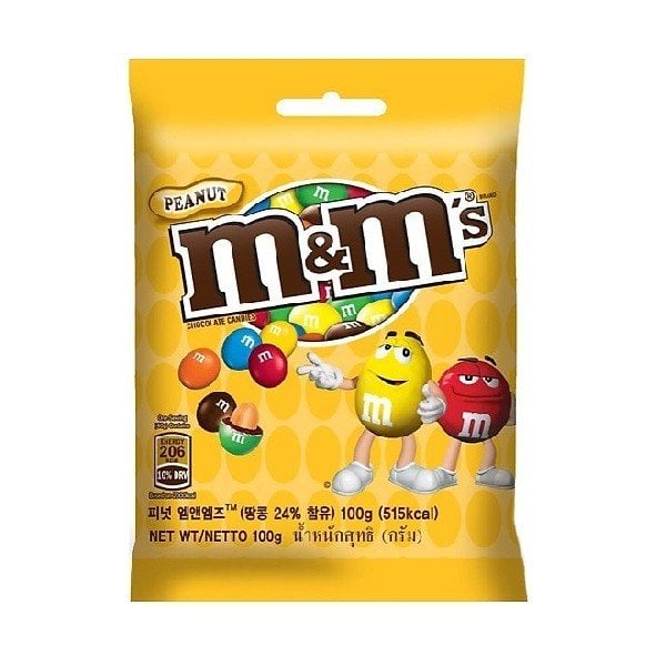 Kẹo Socola M&M's Peanut 100G