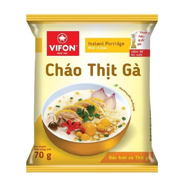 Cháo Thịt Gà Vifon 70G