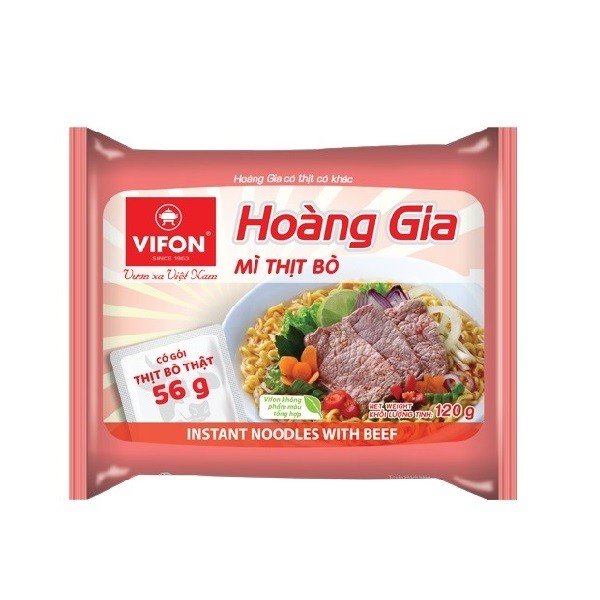 Mì Thịt Bò Hoàng Gia 120G