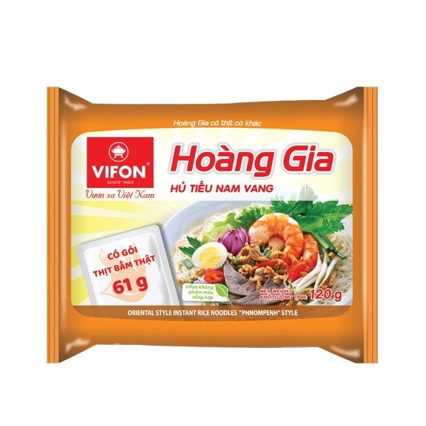 Hủ Tiếu Nam Vang Hoàng Gia 120G