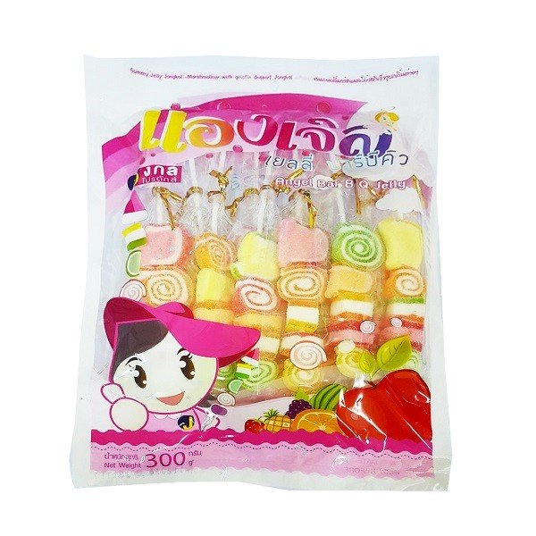 Kẹo Dẻo Jongkol Xiên Que 300G