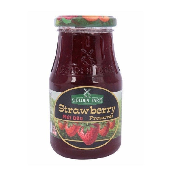 Mứt Dâu Golden Farm Preserve Strawberry 450G