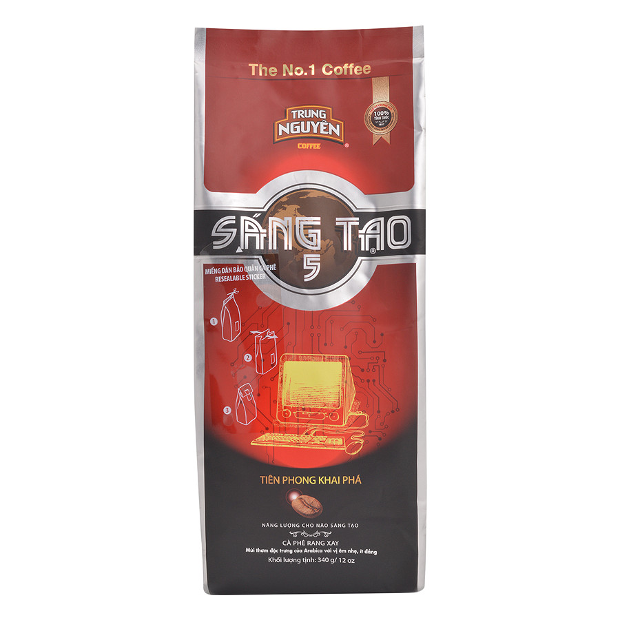 Cà Phê Trung Nguyên Sáng Tạo 5 (340G)