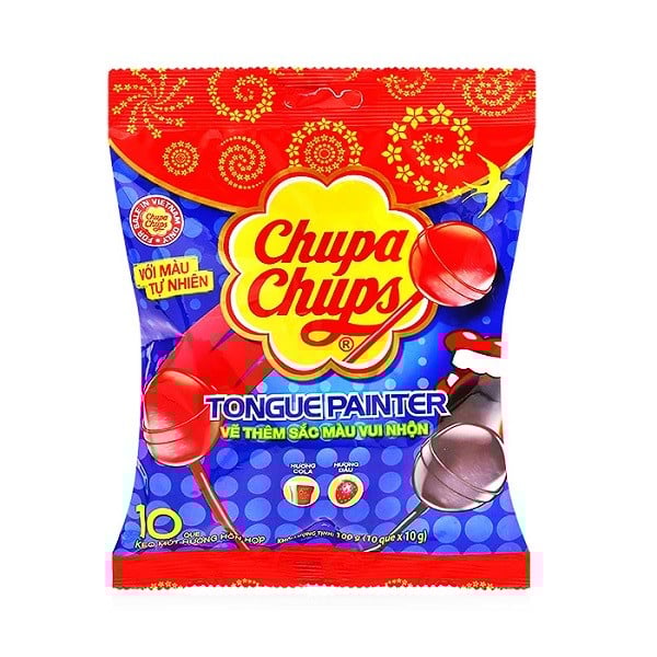 Kẹo Chupa Chups Sắc Màu 10 Que