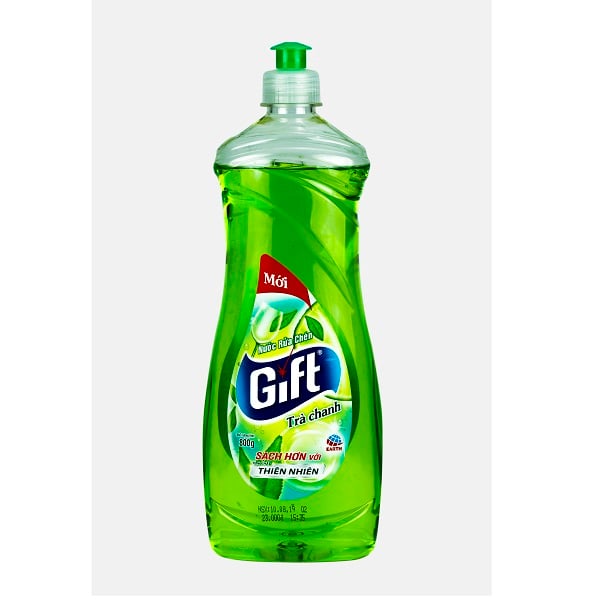 Nước Rửa Chén Gift Trà Chanh 800G