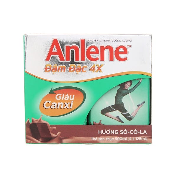 Sữa Nước Anlene Choco 125Mlx4