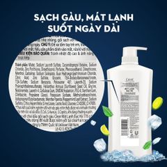 Dầu Gội Clear Bạc Hà Mát Lạnh Sạch Gàu 880G