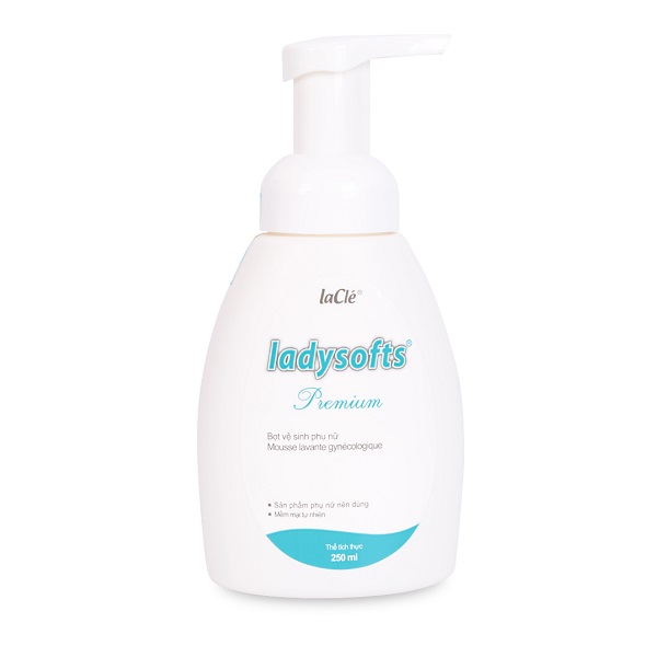 Bọt Rửa Phụ Khoa Ladysofts Premium Xanh (250Ml)