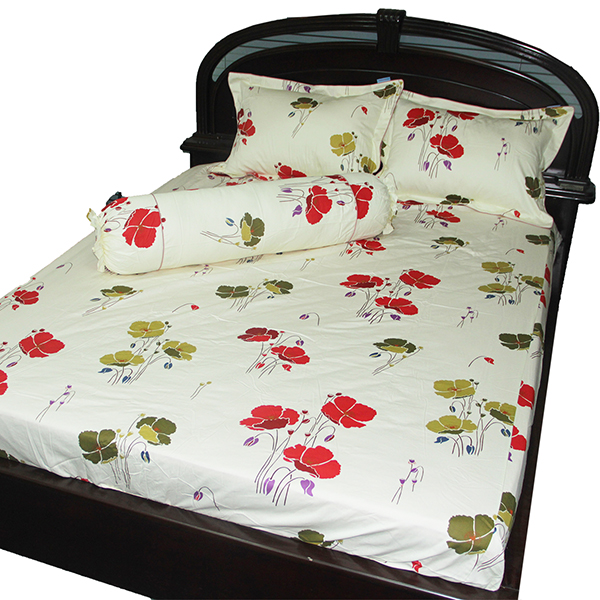Bộ Drap Gối 4 Món Thắng Lợi 1.8 X 2M