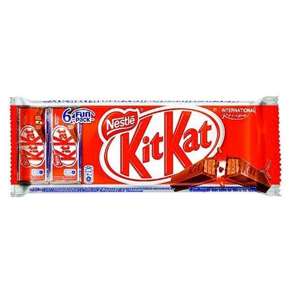 Kẹo Socola Kitkat Gói 6 Thanh 17G