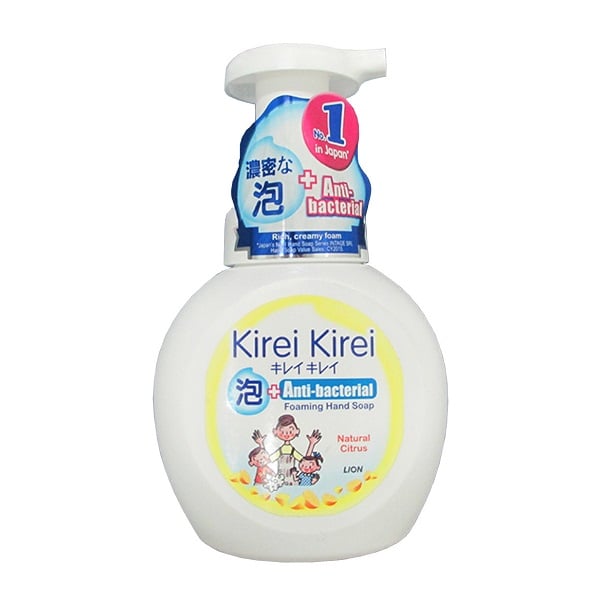 Bọt Rửa Tay Kirei Kirei 250Ml Hương Chanh