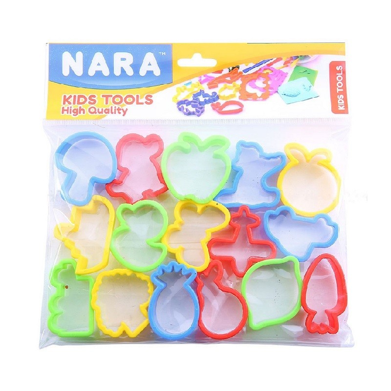 Bộ Khuôn 16 Món Kiddy Clay 16Sm