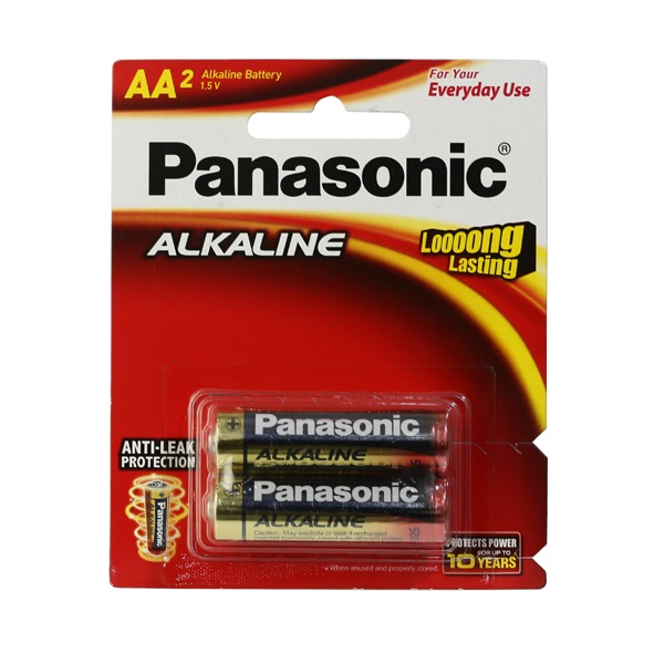 Vỉ 2 Pin Panasonic Aa Lr6T/2B - V