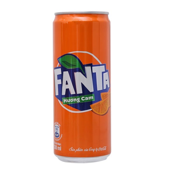 Nước Ngọt Fanta Cam Sleek 330Ml