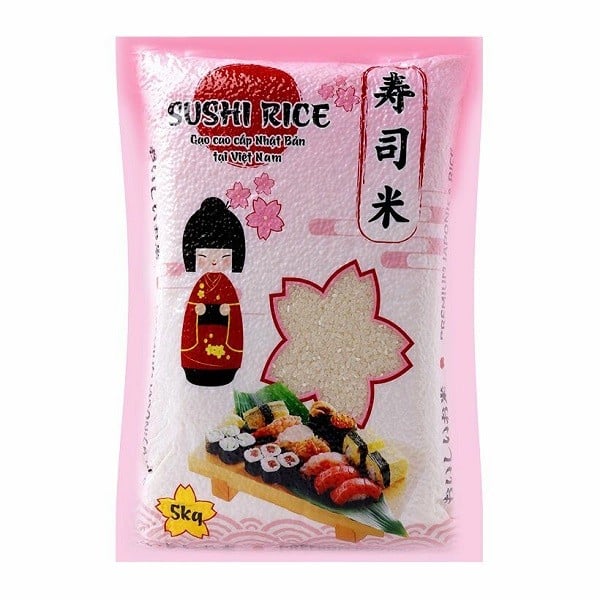 Gạo Sushi Angimex Kitoku 5Kg