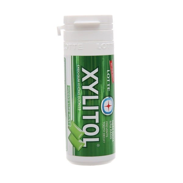 Kẹo Cao Su Lotte Xylitol Limemint 26, 1G