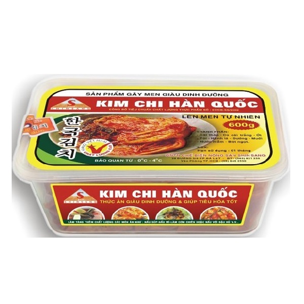 Kim Chi Hàn Quốc 600G