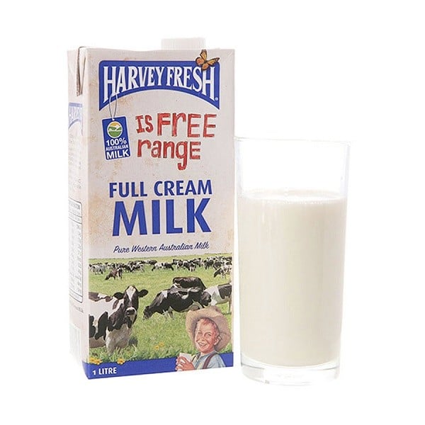 Sữa Tươi Tiệt Trùng Nguyên Kem Harvey Fresh 1L