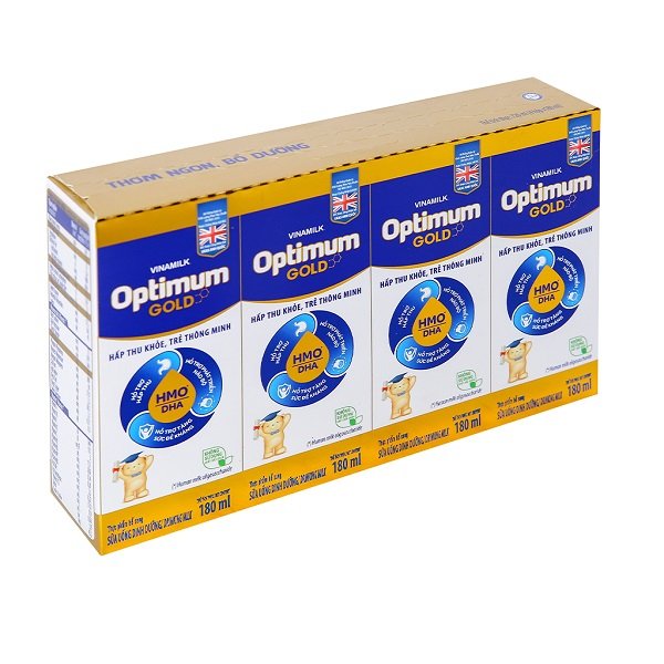 Sữa Uống Dinh Dưỡng Optimum Gold 180Mlx4