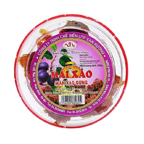 Mận Xào Gừng Vạn Hương 200G