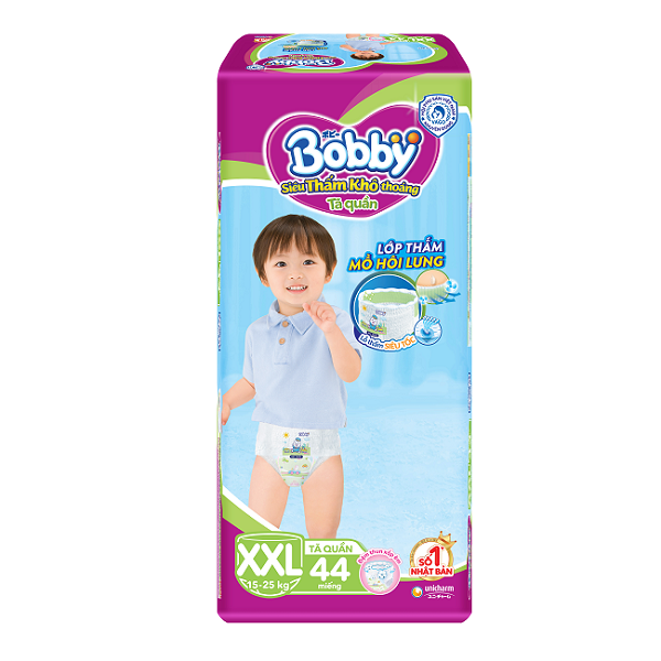 Tã Quần Bobby Super Jumbo Xxl44