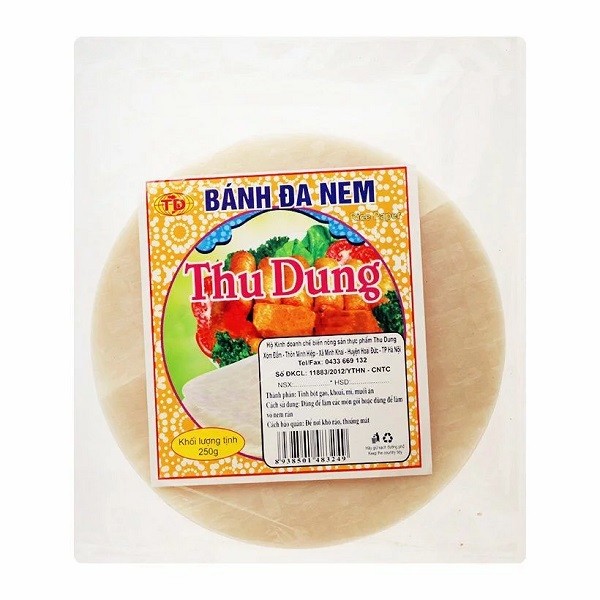 Bánh Đa Nem Thu Dung 250G