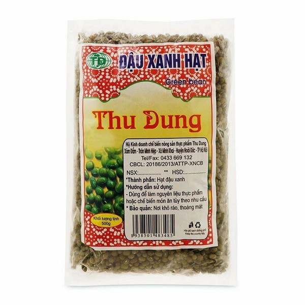 Đậu Xanh Hạt Thu Dung 500G