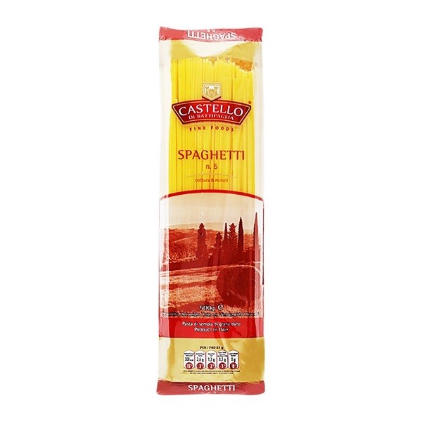 Mỳ Sợi Ý Castello Spaghetti N.5 500G