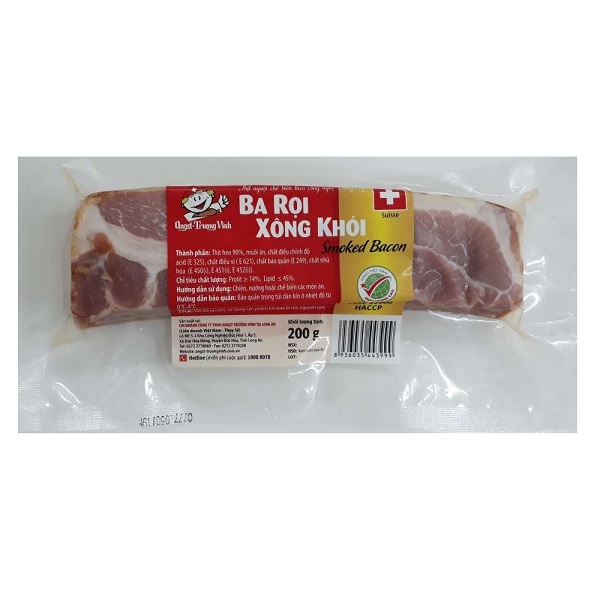 Ba Rọi Xông Khói (Cắt Khúc) 200G