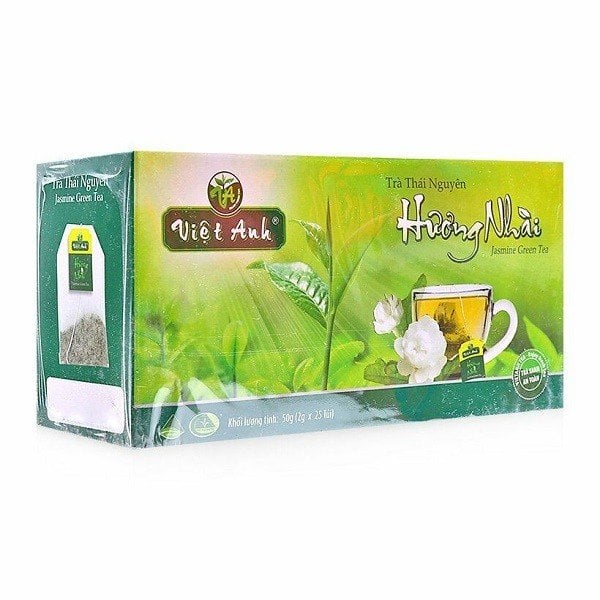 Trà Thái Nguyên Hương Nhài Túi Lọc Việt Anh C30 50G