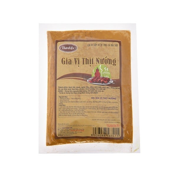 Bột Gia Vị Thịt Nướng Thành Lộc C200 20G
