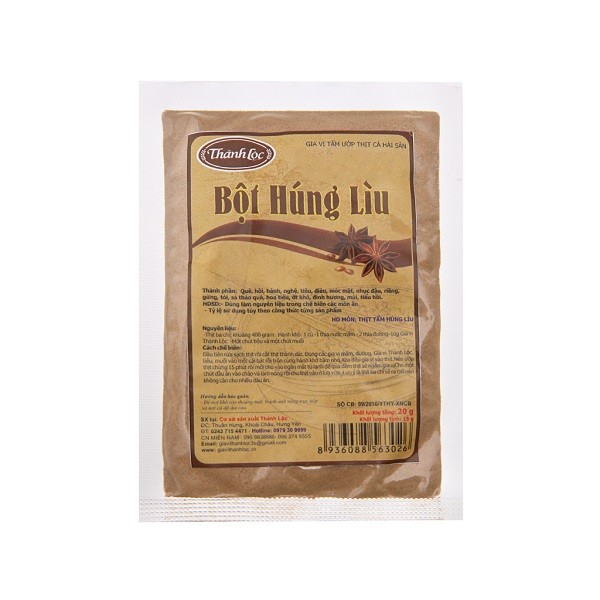 Bột Húng Lìu Thành Lộc C200 20G