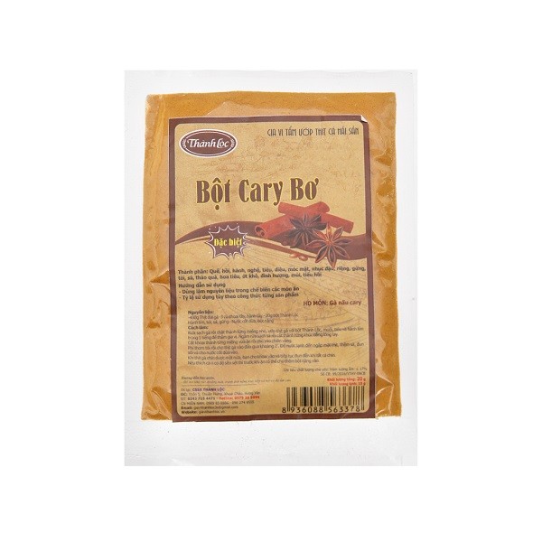 Bột Cary Bơ Thành Lộc C200 20G