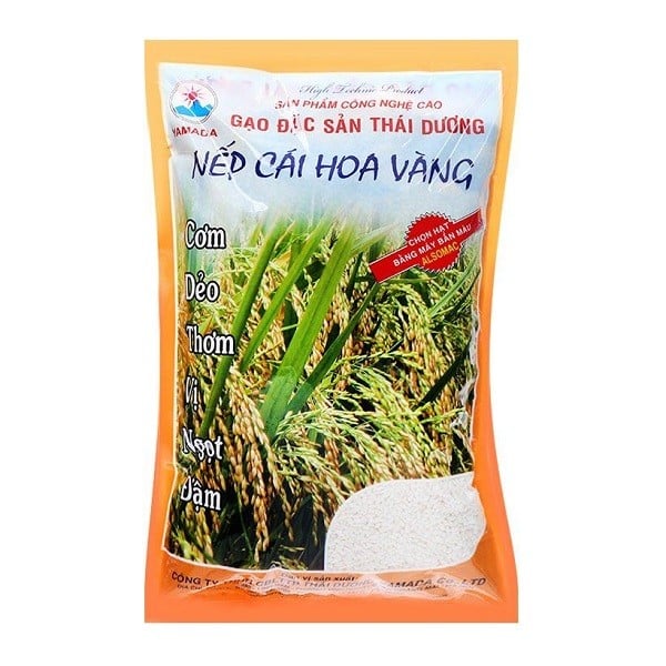 Gạo Nếp Cái Hoa Vàng Thái Dương 2Kg