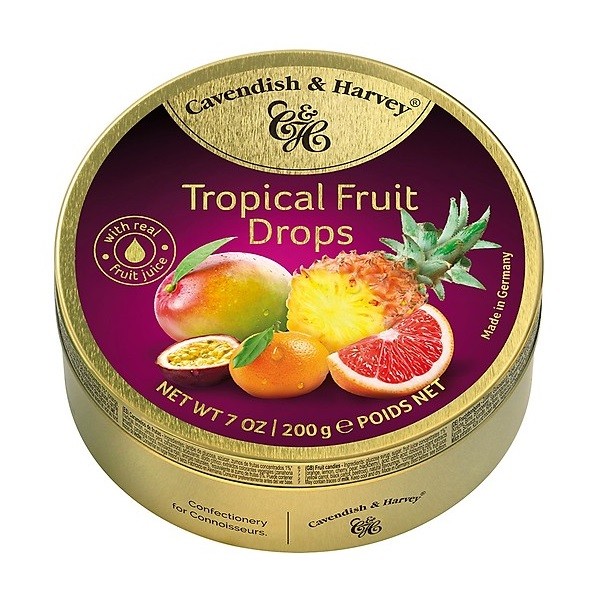 Kẹo Cavendish & Harvey Tropical Fruit 200G