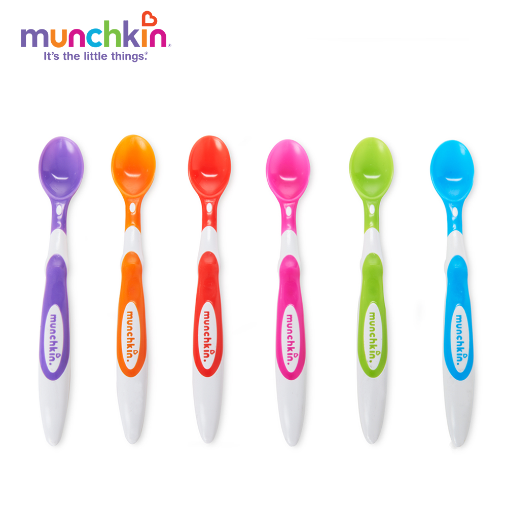 Bộ 6 Thìa Mềm Munchkin Mk10062 - Nhiều Màu
