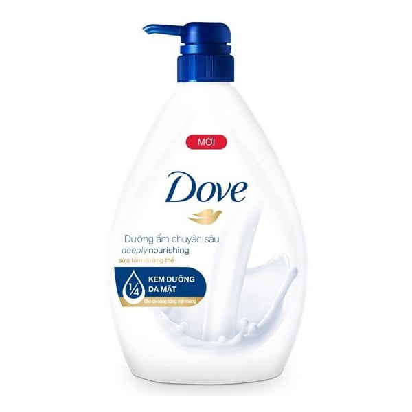 Sữa Tắm Dưỡng Thể Dove Dưỡng Chất Thấm Sâu 900G | Deeply Nourishing Shower Cream 900G