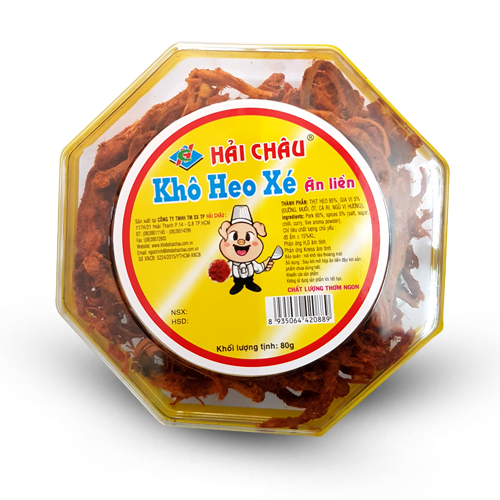 Khô Heo Xé Hải Châu Hộp 80G