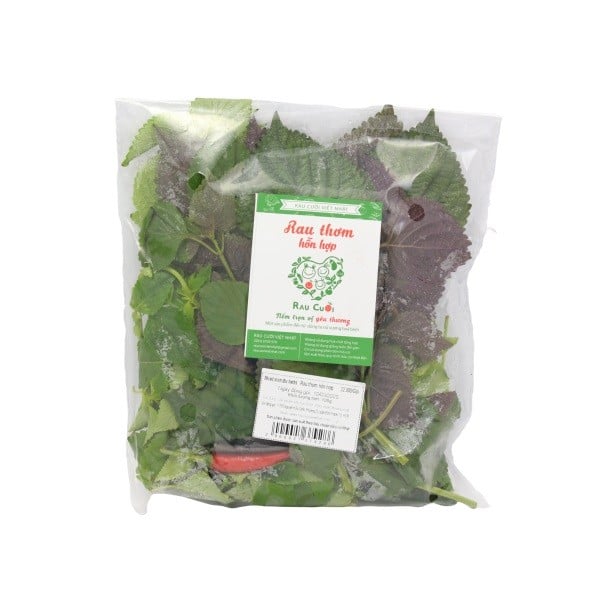 Rau Thơm Hỗn Hợp Rau Cười Việt Nhật 100G
