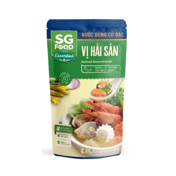 Nước Dùng Cô Đặc Vị Lẩu Hải Sản Sài Gòn Food 150G