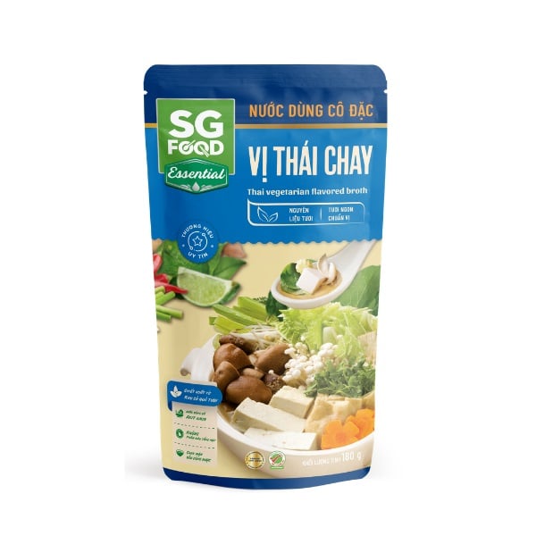 Nước Dùng Cô Đặc Vị Thái Chay Sài Gòn Food 150G