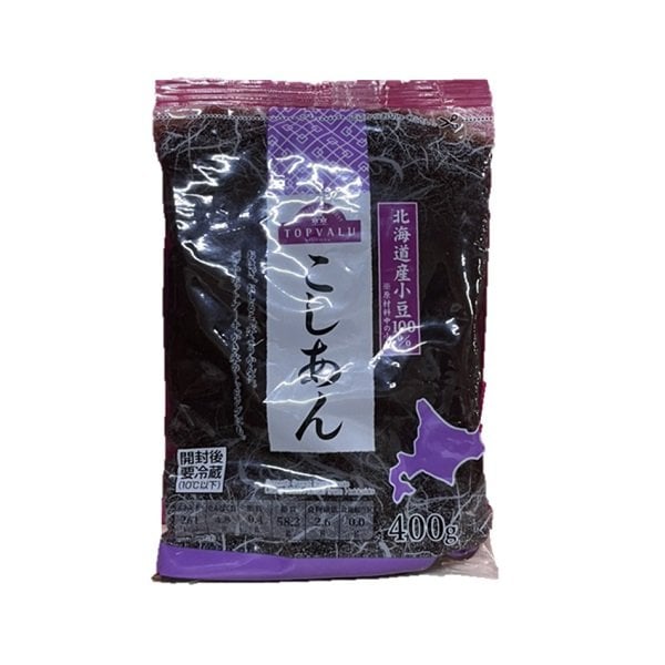 Đậu Đỏ Ninh Mịn Có Đường Koshian Aeon Topvalu Gói 400G