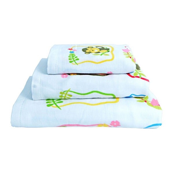 Khăn Mặt In 2 Lớp 40 X 80Cm Mollis Fm5A 87G