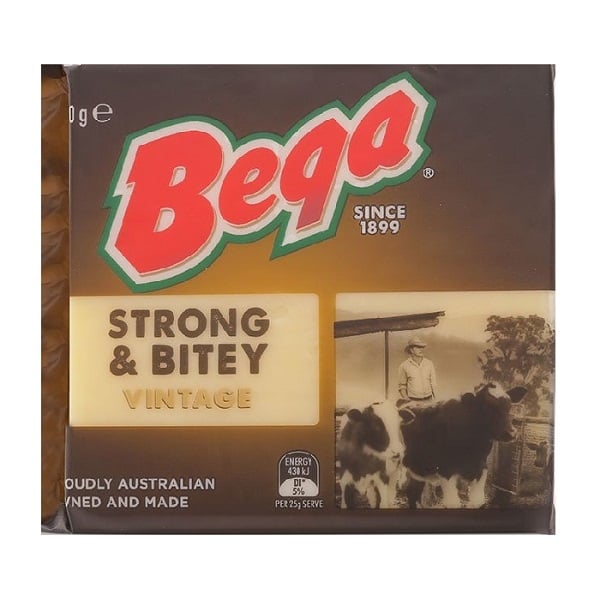 Phô Mai Bega Vintage Cheddar Cheese Foodclub 250G
