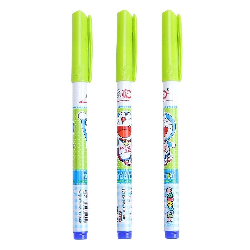 Vĩ 3 Bút Lông Kim Rửa Được Fl - 08/Do Tím