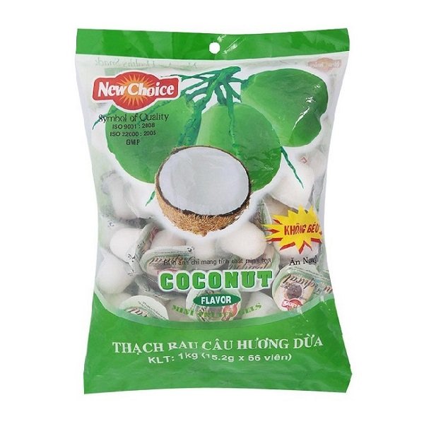 Rau Câu Newchoice Dừa Gói 1Kg